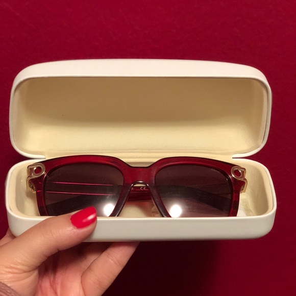 New Chloe CE 678S burgundy sunglasses - Picture 4 of 7